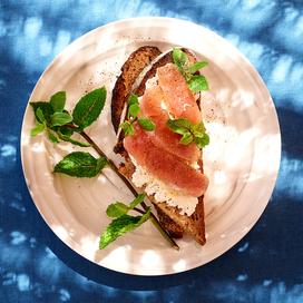 Tartines de thon frais