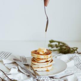 Pancakes faciles et rapides au sirop d'érable