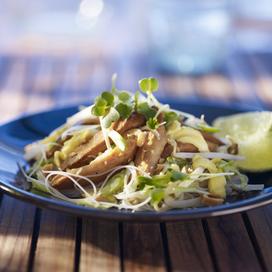 Pad thaï au poulet