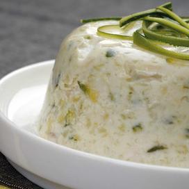 Terrine de courgettes au poulet