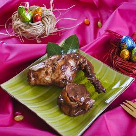 Lapin sauce au chocolat