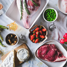 Carré d'agneau en croûte d'amandes