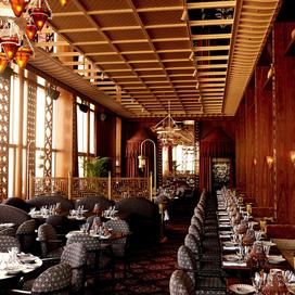 En photos, visite exclusive de Dar Mima, le restaurant de Jamel Debbouze sur le toit de l'Institut du monde arabe