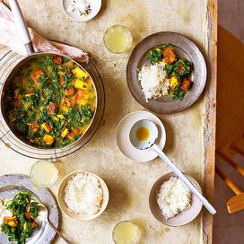 Curry indien épinards & paneer