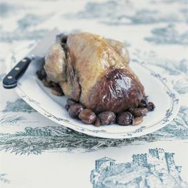 Pintade aux marrons