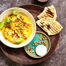 Chou-fleur façon korma