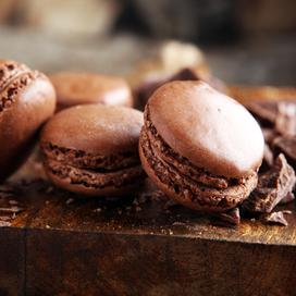 Macarons chocolatés de Pâques