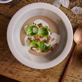 La soupe de châtaignes et crème fouettée de Jean-François Piège