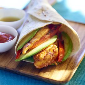 Fajitas aux blancs de poulet à la mexicaine