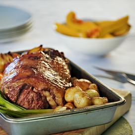 Agneau de lait et légumes primeurs