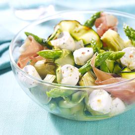 Salade à l'italienne aux dés de chèvre