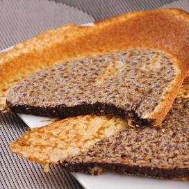 Crêpes soufflées aux amandes et au chocolat