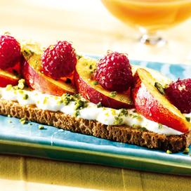 Tartine réveil à la grecque