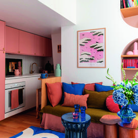 Avant / Après : la métamorphose d'une loge de concierge de 16 m² en un refuge coloré en plein cœur de Paris