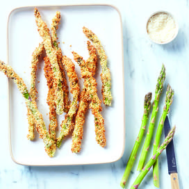 Asperges au parmesan au Airfryer