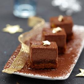 Cheesecake au chocolat et à l’orange confite