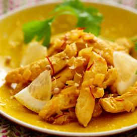 Poulet au citron confit