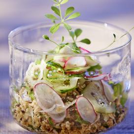 La salade multigraine façon taboulé