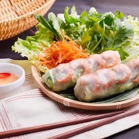 Rouleaux de printemps aux crevettes