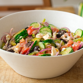 Salade grecque, la recette 100% française