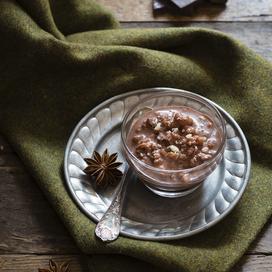 Riz au lait au chocolat