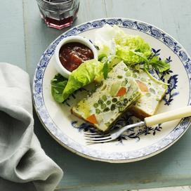 Terrine de légumes au basilic