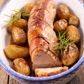 Filet mignon de porc au miel