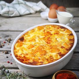 Gratin au potiron (sans gluten, ni lait)