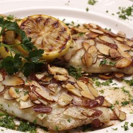 Truites aux amandes et beurre citronné