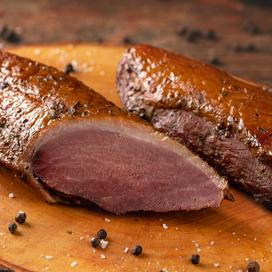 Magret de canard fumé maison