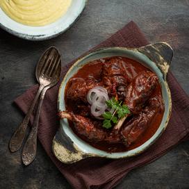 Fricassée bourguignonne au poulet