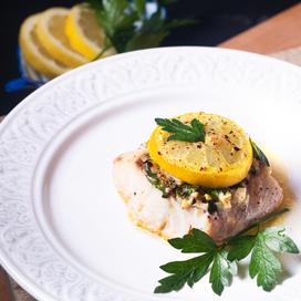 Pavé de cabillaud au beurre blanc