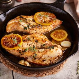 Filets de dinde à l'orange et au citron vert