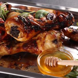 Manchons de canard au miel