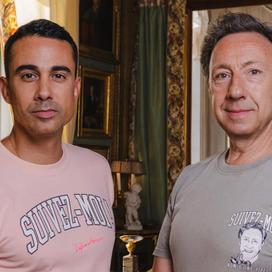 Stéphane Bern, son compagnon Yori Bailleres et leur collection de mode : «Quand on est un couple, on a envie de faire les choses ensemble»