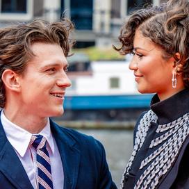 Tom Holland et Zendaya lors de l’avant-première du film Spider-Man : Brand New Day aux Pays-Bas. (Amsterdam, le 17 juin 2026.)