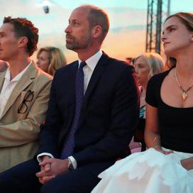 Prince William, Emma Watson et Benedict Cumberbatch réunis à Londres