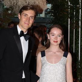 Alexandra de Hanovre et Ben-Sylvester Strautmann lors du dîner de gala Louis Vuitton au Grand Prix de Monaco. (Monaco, le 7 juin 2026.)