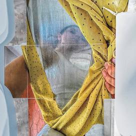Élémentations, une sculpture de Winnie Mo Rielly, exposée au corner Madame Figaro Art Basel.
