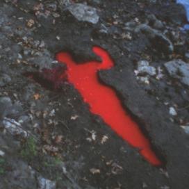 Image tirée de Silueta Sangrienta (1975), court-métrage d’Ana Mendieta.