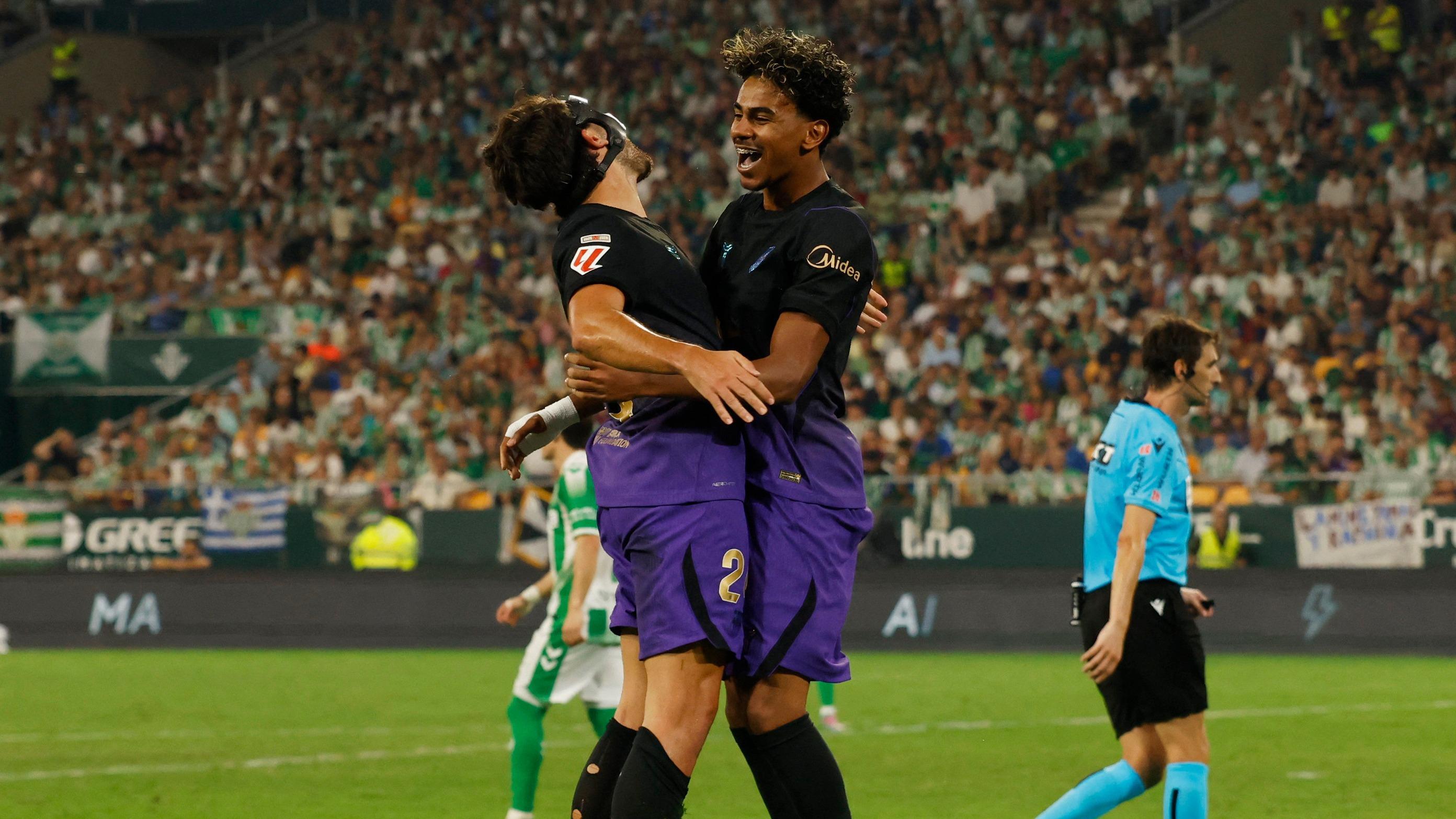 Liga : le Barça de Lamine Yamal corrige le Real Betis et enchaîne une neuvième victoire historique