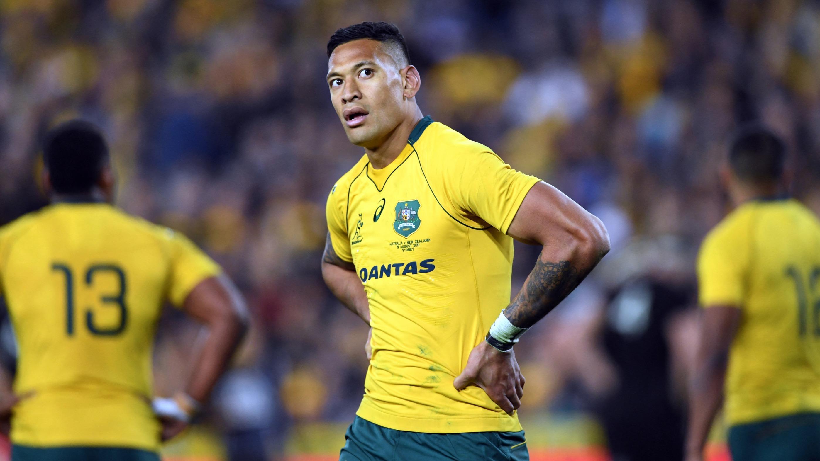 Rugby : l’Australien Israel Folau, connu pour ses exploits et ses polémiques, annonce sa retraite