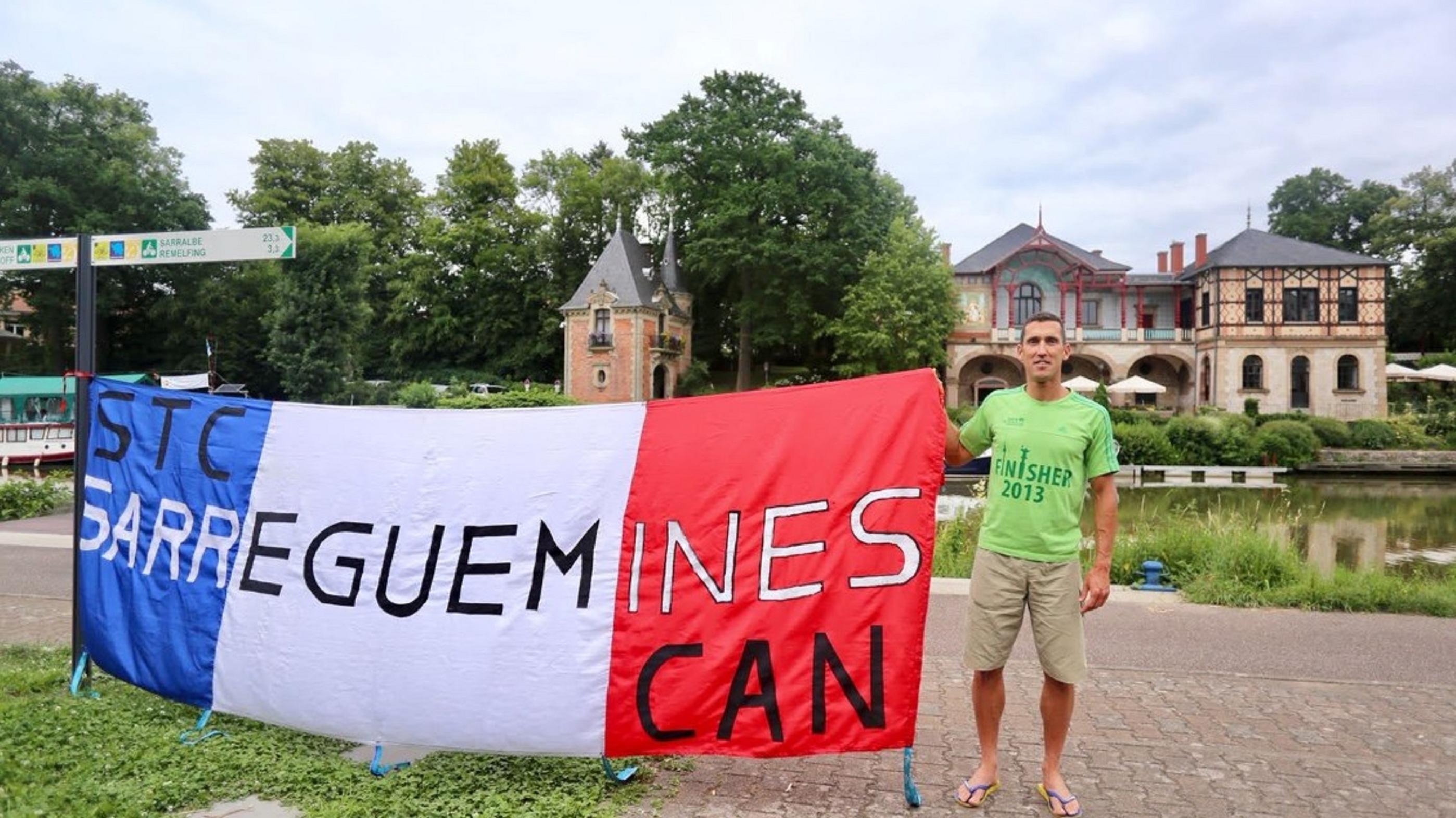 Cédric Schramm, le porte-drapeau des supporteurs français