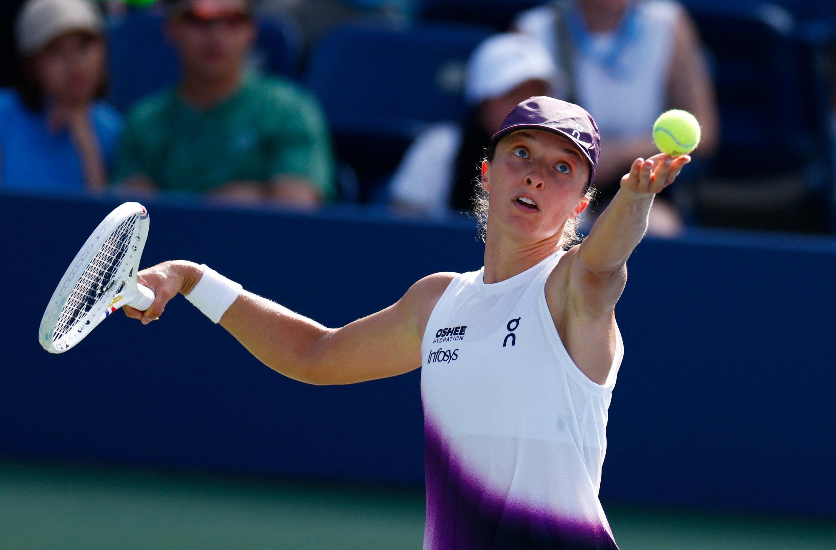 US Open : Swiatek s’en sort de justesse face à Bouzkova