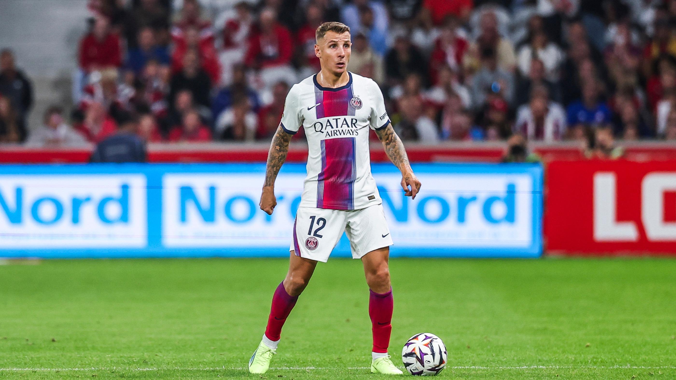 Ligue 1 : Lucas Digne absent du groupe du PSG pour le choc contre Monaco