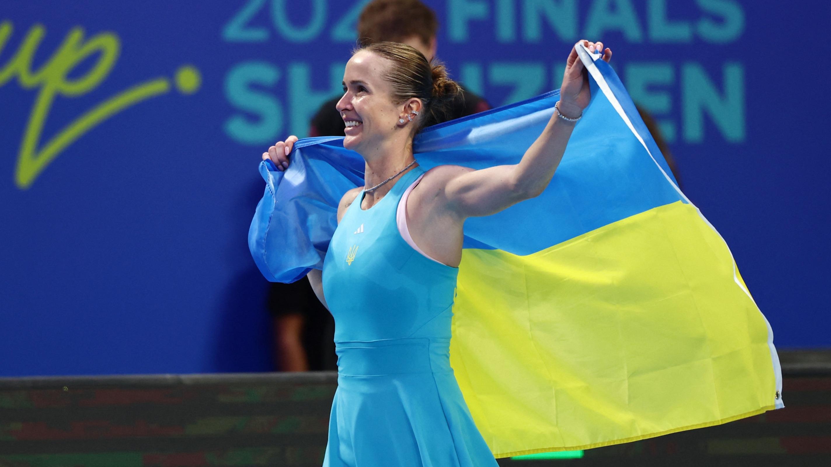 Tennis : Elina Svitolina propulse l'Ukraine en finale de la Billie Jean King Cup
