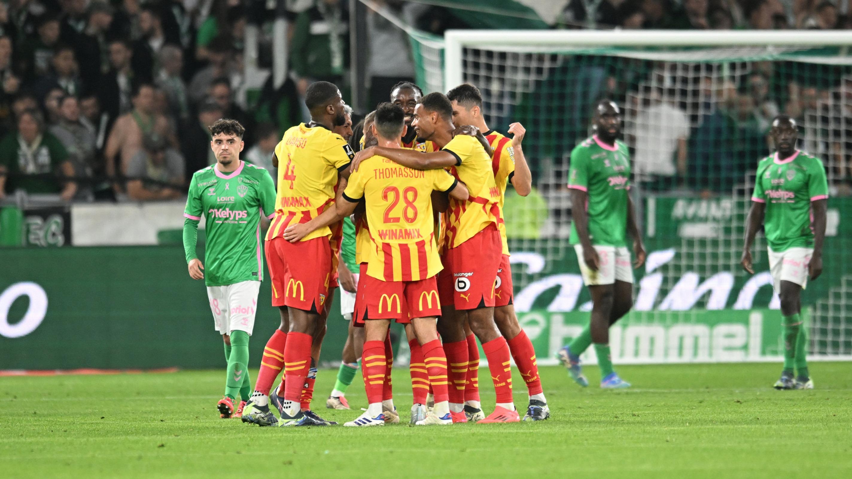 Ligue 1 : Lens retrouve le goût de la victoire à Saint-Etienne