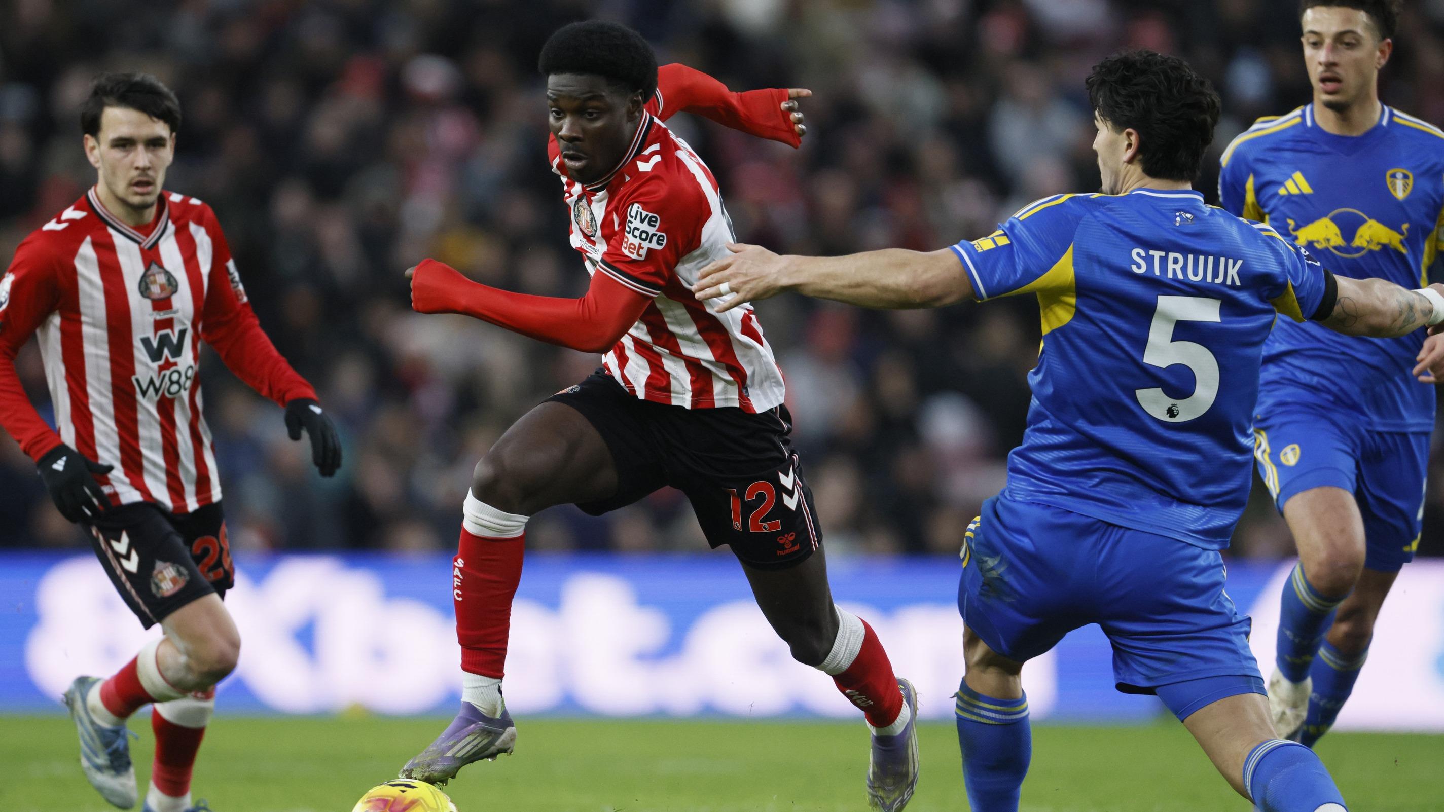 Premier League : Sunderland tenu en échec par Leeds à domicile