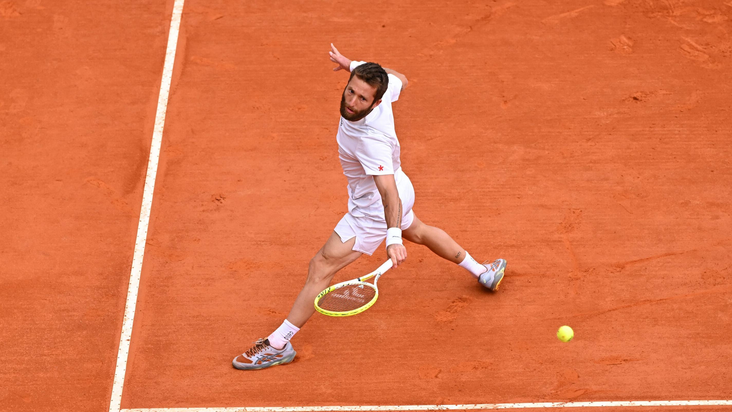 Tennis : fin de parcours pour Moutet à Monte-Carlo, battu par Ruud au deuxième tour