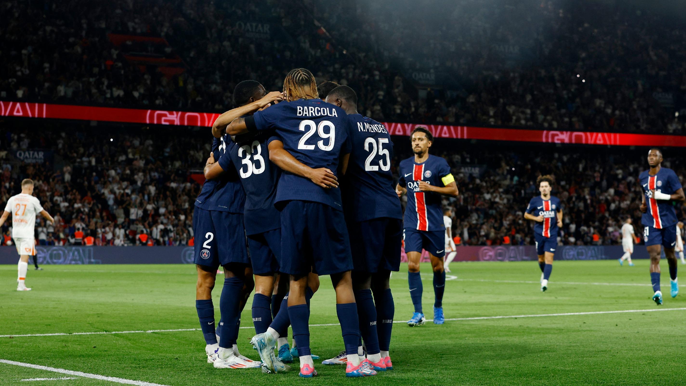 Ligue 1 : Paris déjà leader, Marseille en embuscade, Lyon et Brest ferment la marche... Le classement après deux journées